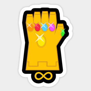 Infinity Gauntlet Sticker